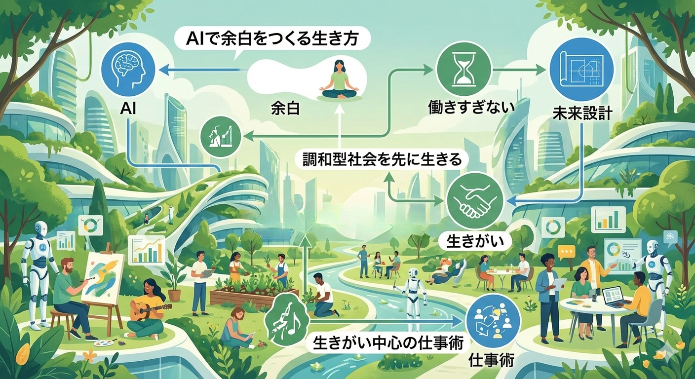 AIで余白をつくる生き方 - 調和型社会を先に生きる